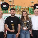 22èmes BORDEAUX : ZUBIETA Hugo - MOREAU Clara accompagnés de
ELGUE Ttotte et APESTEGUY Beñat