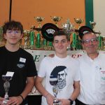 8èmes Ilharre : AMESTOY Iban et SALLABERRY Hugo accompagnés de Olivier SALLABERRY