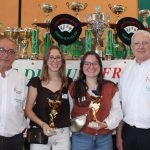 7èmes Hasparren Urcuray : ONDARTS Leire et DUPEROU Elorri accompagnées de Jean Pierre ARHANCET et Beñat APESTEGUY