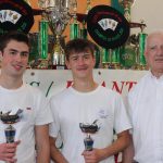 6èmes ORSANCO : CAZAUX Baptiste et CAZAUX Guillaume accompagnés de Beñat APESTEGUY