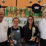 8èmes AMENDEUIX : ARCONDO Léna et LAMARQUE Miléna accompagnées de Laurent LEICIAGUECAHAR et Beñat APESTEGUY