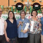 5èmes IRISSARRY : LARRAMENDY Evelyne et HAUSCARRIAGUE Marie Christine accompagnées de Jean Pierre ARHANCET et Xalbat GOITY