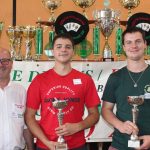 4èmes JATXOU : ENDARA Joan et BERHO Andoni accompagnés de Alain VERGEZ