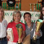 3èmes JATXOU : HEITLER Marie Hélène et OTAEGUI Eliane accompagnées de Anita CHRISTIN et Marina GARDOS